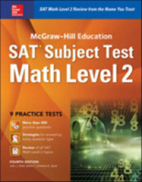 Mcgraw-Hill Education SAT Subject Test Math Level 2