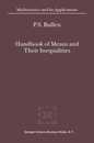 Handbook of Means and Their Inequalities (Mathematics and Its Applications)
