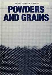 Powder and Grains: Proceedings of an international congress on micromechanics of granular media Clermont-Ferrand 4-8 September 1989
