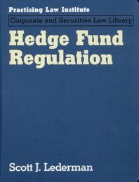 Hedge Fund Regulation