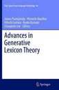 Advances in Generative Lexicon Theory (Text Speech and Language Technology)