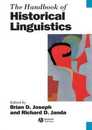 The Handbook of Historical Linguistics (Blackwell Handbooks in Linguistics)