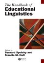 The Handbook of Educational Linguistics (Blackwell Handbooks in Linguistics)