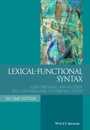 Lexical-Functional Syntax (Blackwell Textbooks in Linguistics)