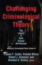 Challenging Criminological Theory: The Legacy of Ruth Rosner Kornhauser (Advances in Criminological Theory)