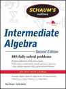 Schaum's Outline Intermediate Algebra (Schaum's Outlines)
