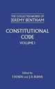 Constitutional Code: The Collected Works of Jeremy Bentham (001)