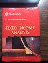 Fixed Income Analysis (Cfa Institute Investment Series)