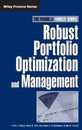 Robust Portfolio Optimization and Management (Frank J. Fabozzi Series)