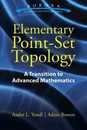 Elementary Point-Set Topology: A Transition to Advanced Mathematics (Aurora: Dover Modern Math Originals)