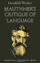 Mauthner's Critique of Language