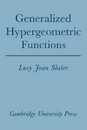 Generalized Hypergeometric Functions
