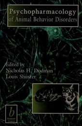 Psychopharmacology of Animal Behaviour Disorders