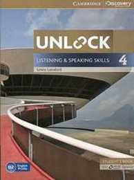 Unlock Level 4 Listening and Speaking Skills Student's Book and Online Workbook