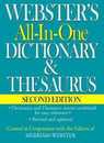 Webster's All-In-One Dictionary & Thesaurus
