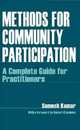 Methods for Community Participation: A Complete Guide for Practitioners