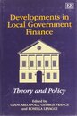 Developments in Local Government Finance: Theory and Policy