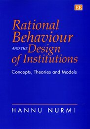 Rational Behaviour and the Design of Institutions: Concepts Theories and Models