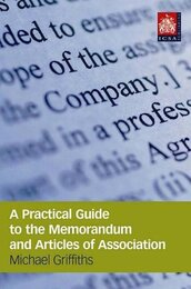 Practical Guide to Memorandum and Articles of Association