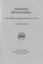 Indexing Biographies and Other Stories of Human Lives (Occasional Papers on Indexing)