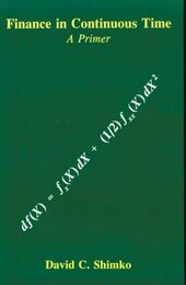 Finance in Continuous Time