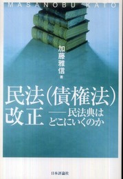 民法(債権法)改正―民法典はどこにいくのか