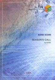 バンドスコアピースBP739 SEASON'S CALL / HYDE (Band piece series)