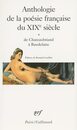 Anthologie de la poesie francaise du XIXe siecle vol.1