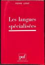 Les langues specialisees