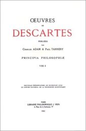 Luvres completes VIII-1 principia philosophiae (Bibliotheque des textes Philosophiques)