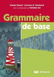 Grammaire de base : Manuel de l'eleve