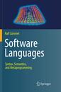 Software Languages: Syntax Semantics and Metaprogramming