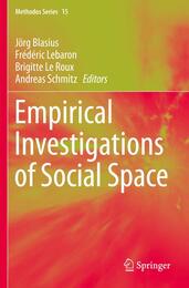 Empirical Investigations of Social Space (Methodos Series)