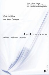 Cafe Du Dome: Herausgegeben Von Birte Werner (Exil-Dokumente)