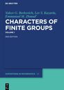 Characters of Finite Groups (1) (De Gruyter Expositions in Mathematics)