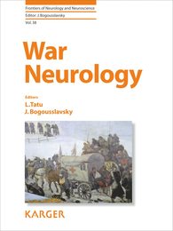War Neurology (Frontiers of Neurology and Neuroscience)