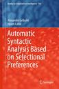 Automatic Syntactic Analysis Based on Selectional Preferences (Studies in Computational Intelligence 765)