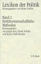 Lexikon der Politik 7 Bde. Bd.2 Politikwissenschaftliche Methoden