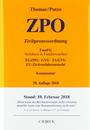 Zivilprozessordnung: FamFG Verfahren in Familiensachen EGZPO GVG EGGVG EU-Zivilverfahrensrecht