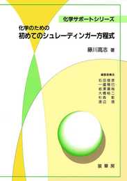 化学のための初めてのシュレーディンガー方程式 (化学サポ-トシリ-ズ)