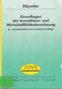 Grundlagen der Investitions- und Wirtschaftlichkeitsrechnung