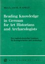 Reading Knowledge in German: A Course for Art Historians and Archaeologists