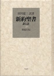 新約聖書 訳と註 第二巻下 使徒行伝