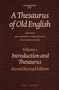 A Thesaurus of Old English: Introduction and Thesaurus (Costerus New Series)