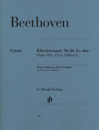 Klaviersonate Nr. 26 Es-dur op. 81a (Les Adieux)