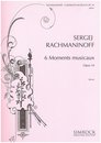 Moments musicaux (6) Op.16 - Piano