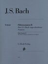Henle G. Verlag Floetensonaten Band II (Drei J. S. Bach zugeschriebene Sonaten) 白