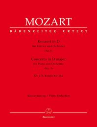 Konzert f r Klavier und Orchester D-Dur KV 175 (Nr.5) und Konzert-Rondo D-Dur KV 382