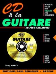 Partition : CD a la guitare Tony March