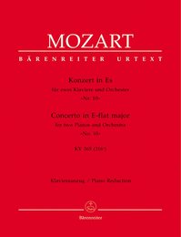 Konzert f r Klavier und Orchester Es-Dur KV 365 (316a) (Nr. 10)